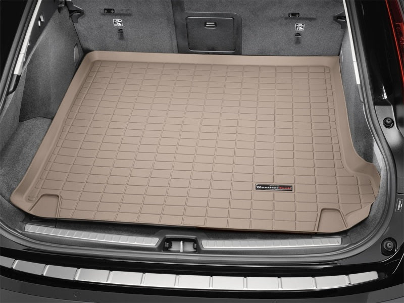 WeatherTech 2018+ Volvo V90 Cargo Liners - Tan Secondary image