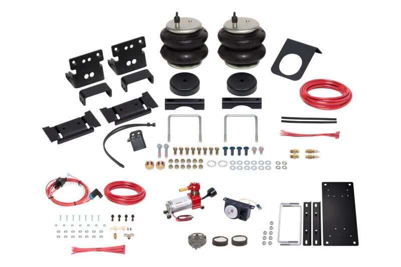 Firestone 03-12 RAM 2500/3500 Analog Ride-Rite All-In-One Kit (W217602867) complete installation components