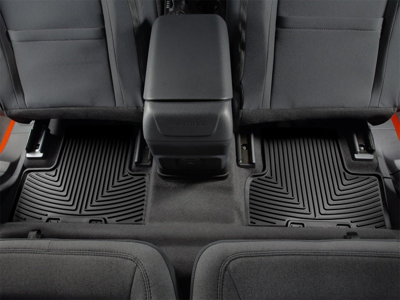 WeatherTech 21-22 Ford Bronco 2dr. Rear Rubber Mats - Black Secondary image
