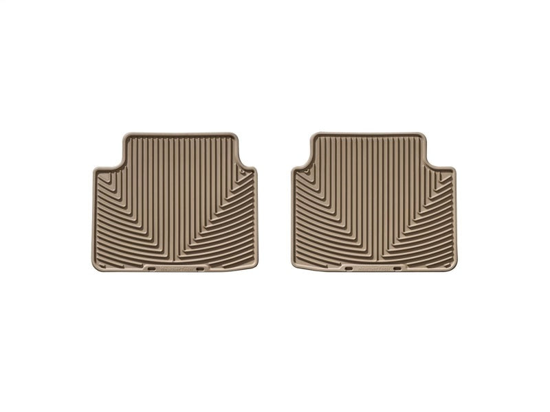 WeatherTech 08-12 Honda Accord Rear Rubber Mats - Tan Secondary image