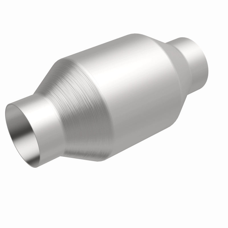 MagnaFlow Conv Univ 2.25in Inlet/Outlet Center/Center Round for offroad performance upgrades