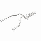 Magnaflow 25+ Ram 1500 I6 3.0L SPEQ Series Polished Cat-Back Performance Exhaust System for offroad performance upgrades.