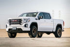 Cognito 19-24 Chevy Silv/Sierra 1500 2/4WD 3in Perf Ball Joint Lvl Lift Kit w/Fox PS Coilovr 2.0 IFP on GMC truck