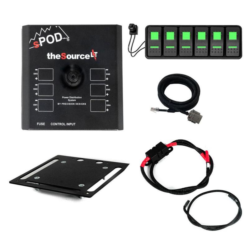 sPOD SourceLT Modular w/Green LED for 36in Battery Cables Secondary image
