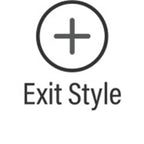 Exit Style button with plus sign for enhancing options