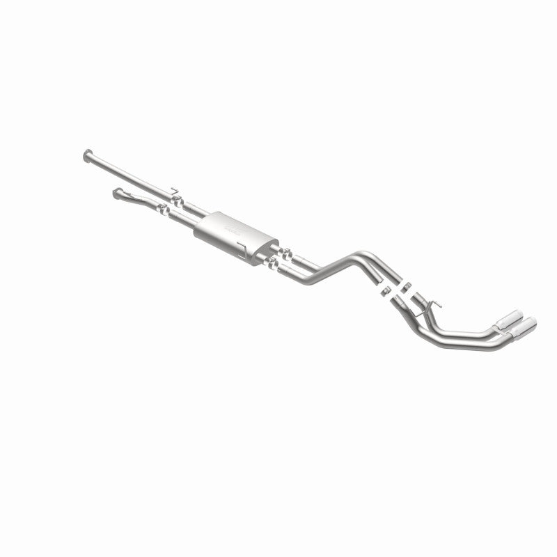 MagnaFlow 14 Toyota Tundra V8 4.6L/5.7L Stainless C/b Exhaust Dual same side pass. rear tire.