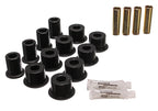 Energy Suspension 95-97 Toyota Tacoma / 89 4Runner / 89-95 Pick Up Black Rear Leaf Spring Shackle Bu parts and components