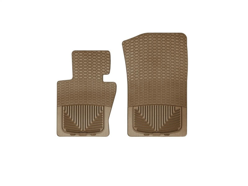 WeatherTech 04+ BMW X3 Front Rubber Mats - Tan Secondary image