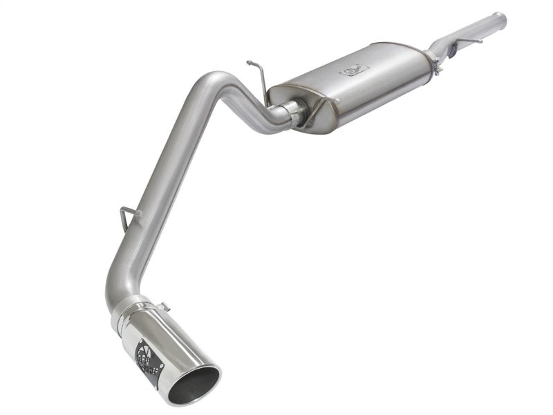 aFe MACHForce XP Exhausts Cat-Back Polished Tips 09-17 GM Silverado 1500 4.3/5.3L RegCab SB/LB Secondary image