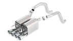 Borla 05-08 Chevrolet Corvette Coupe/Conv 6.0L/6.2L 8cyl Aggressive ATAK Exhaust components with polished tips.