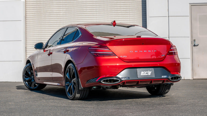 Borla Genesis G70 S-Type Cat Back Exhaust - No Tips Secondary image