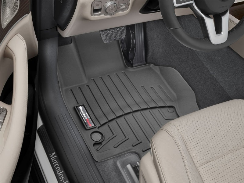 WeatherTech 2020+ Mercedes-Benz GLE-Class Front FloorLiner - Black for interior protection