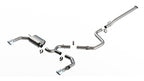 Borla 22-23 Hyundai Elantra N 2.0L 4 CYL. Turbo AT/MT ATAK Catback Exhaust Bright Chrome parts layout