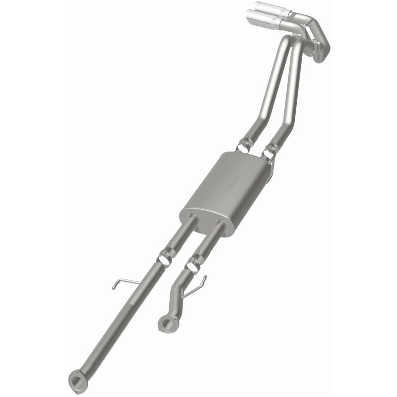 MagnaFlow 14 Toyota Tundra V8 4.6L/5.7L Stainless C/b Exhaust Dual same side pass. rear tire.