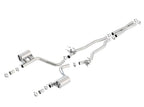 Borla 2015 Dodge Challenger SRT/392 Hemi 6.4L V8 ATAK Catback Exhaust w/ Valves Factory Bezel stainless steel kit
