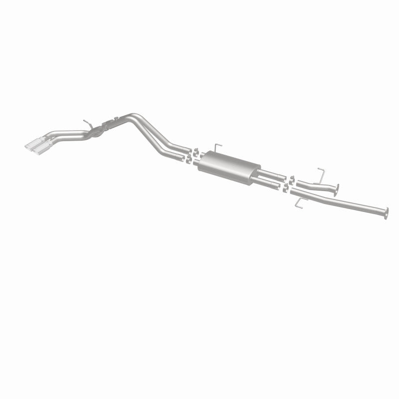 MagnaFlow 14 Toyota Tundra V8 4.6L/5.7L Stainless C/b Exhaust Dual same side pass. rear tire for offroad performance upgrades