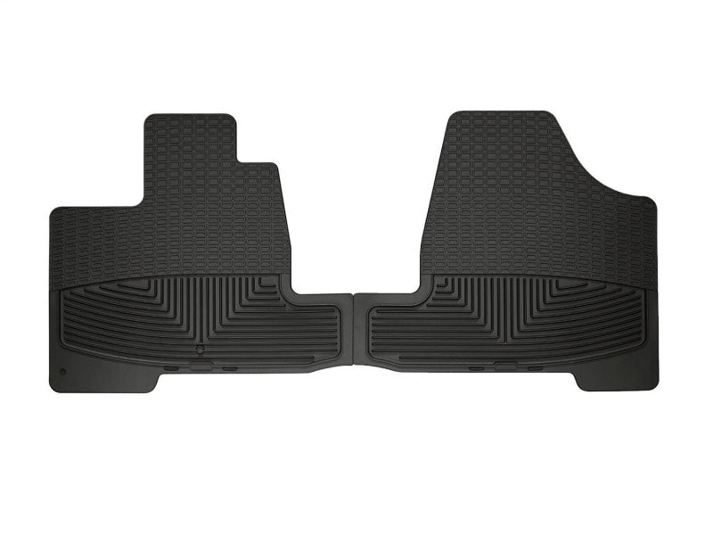 WeatherTech 04-10 Toyota Sienna Front Rubber Mats - Black Secondary image