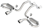 Borla 97-04 C5 Corvette (incl Z06) 5.7L V8 AT/MT Aggressive Stinger Cat-Back Exhaust components