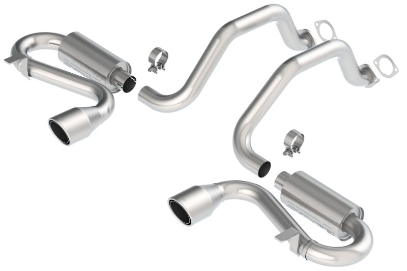 Borla 97-04 C5 Corvette (incl Z06) 5.7L V8 AT/MT Aggressive Stinger Cat-Back Exhaust components