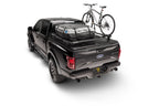N-Fab Nerf Step 15-17 Ford F-150 SuperCrew - Tex. Black - Cab Length - 3in. with bike rack