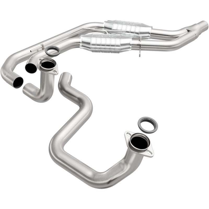 MagnaFlow Conv DF GM 89 92 (2.5in Tubing) for off road parts Main image
