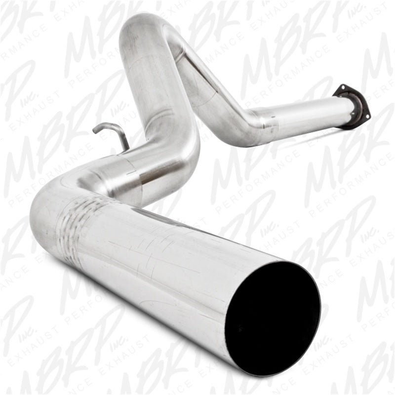 MBRP 07-10 Chevy/GMC 2500/3500 Duramax LMM 4in Filter Back Single Side T409 No Muffler Secondary image
