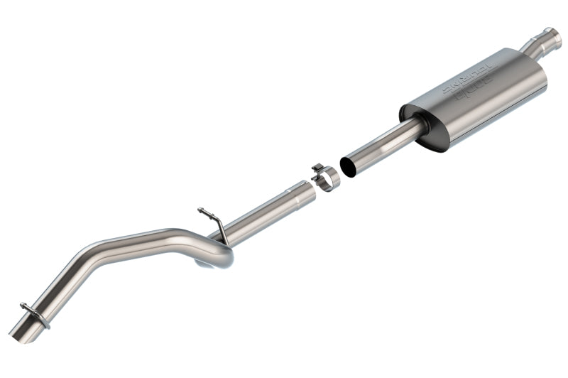 Borla 18-20 Jeep Wrangler JLU 2.0L I4 Climber Turn Down Exit Cat-Back Exhaust - high clearance performance offroad parts Main image