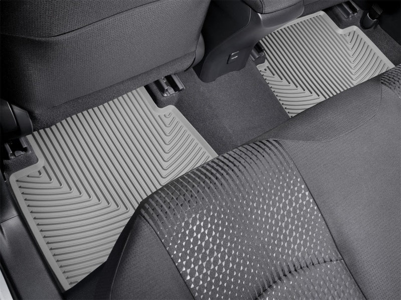WeatherTech 2016+ Toyota Prius Rear Rubber Mats - Grey Secondary image