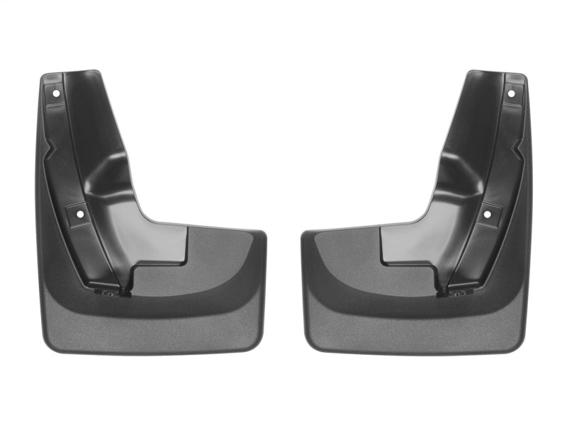 WeatherTech 2014+ Subaru Forester No Drill Mudflaps - Black (No Factor Splash Guards) Secondary image