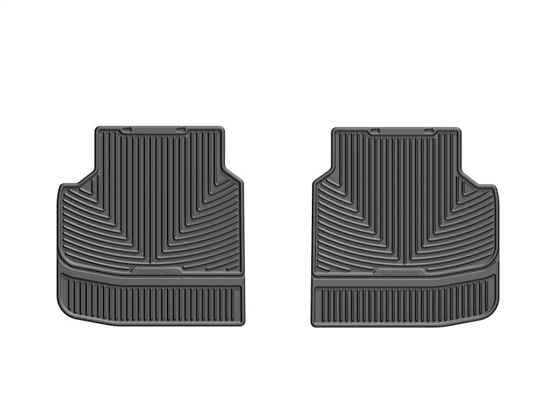 WeatherTech 13+ BMW 7-Series Rear Rubber Mats - Black Secondary image