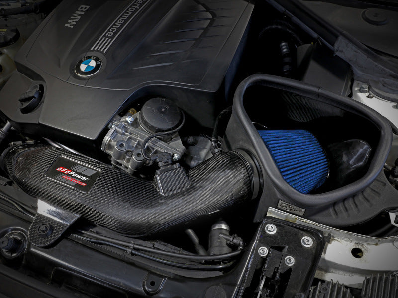 aFe Track Series Carbon Fiber Intake w/Pro 5R Filter BMW M2 (F87) 16-18 L6-3.0L (t) N55 Secondary image