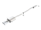 Borla 07-14 Mini Cooper S / Coupe S 1.6L Turbo FWD AT/MT Catback Exhaust parts with polished stainless steel tips