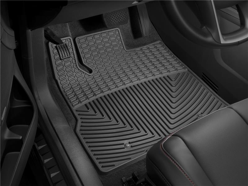 WeatherTech 12-14 Honda Civic Front Rubber Mats - Black view