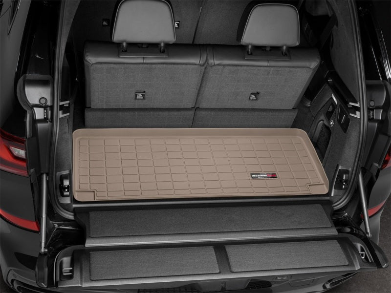 WeatherTech 2019+ BMW X7 40i Cargo Liners - Tan Secondary image