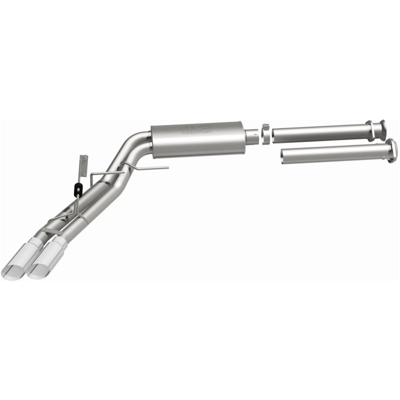 Magnaflow 15-21 Ford F-150 Street Series Cat-Back Performance Exhaust System- Polished Side Exit for trucks