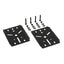 ARB Base Rack Wide Bridge Plate mounting plates and screws
