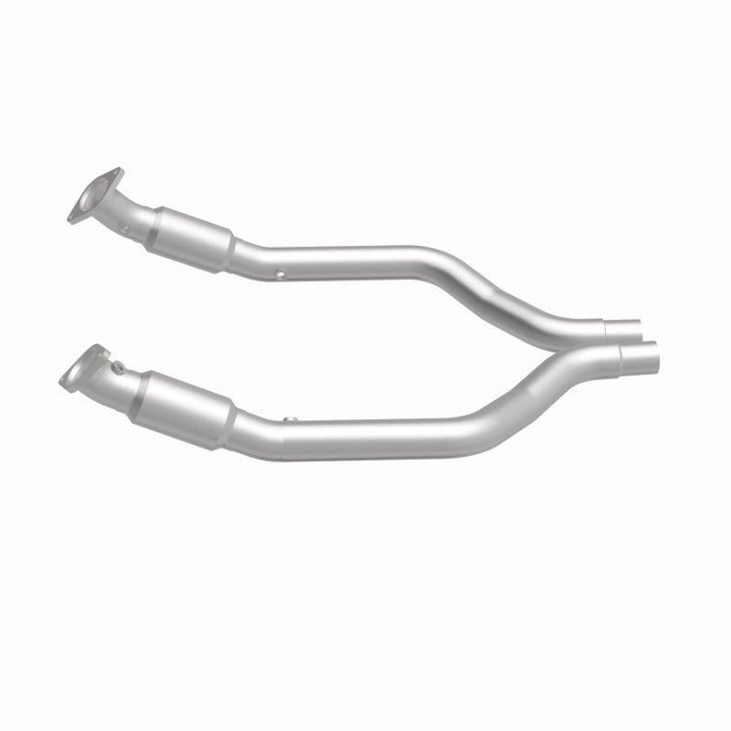 MagnaFlow Conv DF 05- SRT-8 6.1L OFF ROAD exhaust pipe for offroad performance upgrades.
