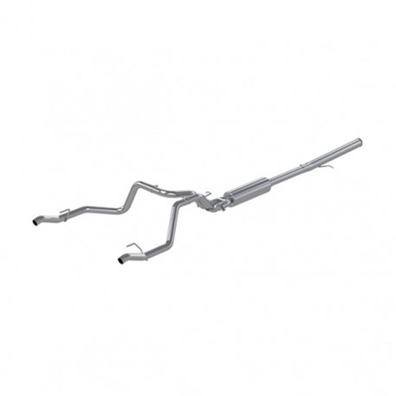 MBRP 19-Up Chevy Silverado 1500 6.2L 2.5in Catback Dual Rear Exit T304 SS Secondary image
