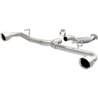 MagnaFlow Cat-Back 2015 Alfa Romeo 4C 1.7L SS 2.5in Dual Split Rear 4.in Tips with stainless steel finish