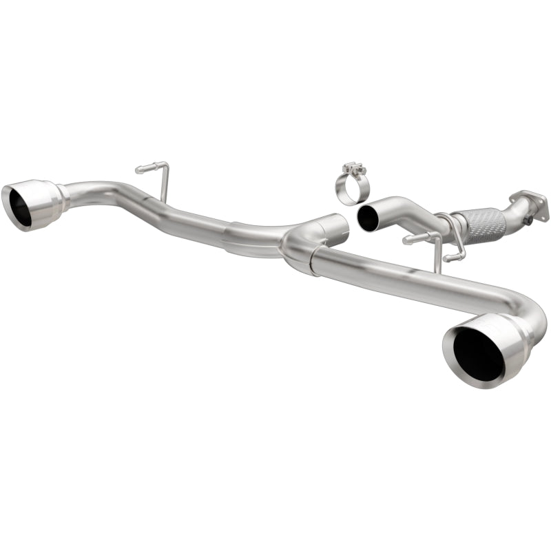 MagnaFlow Cat-Back 2015 Alfa Romeo 4C 1.7L SS 2.5in Dual Split Rear 4.in Tips with stainless steel finish