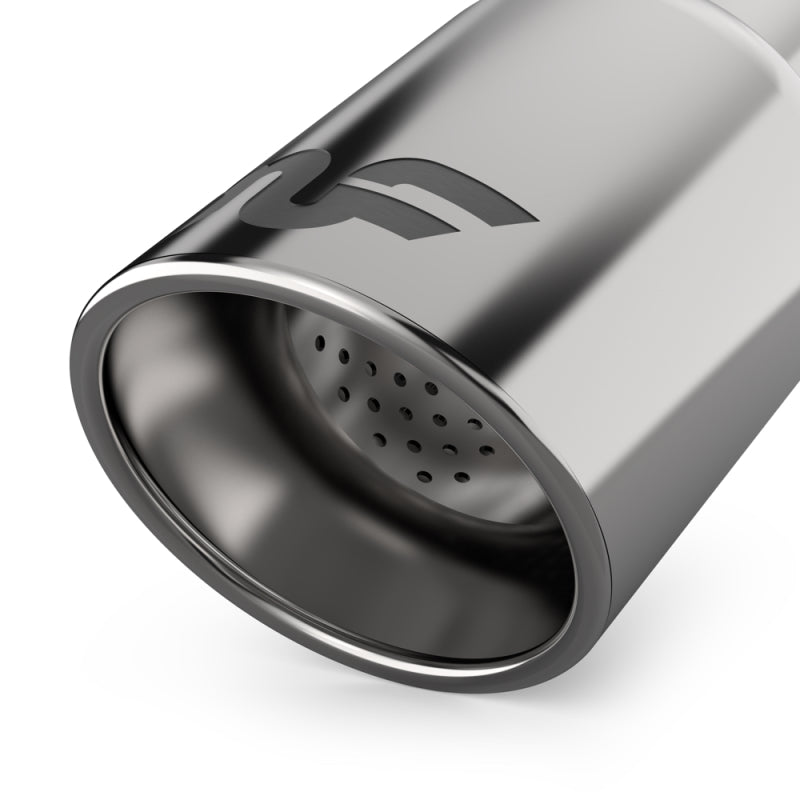 MagnaFlow SYS Cat-Back 2014 Mazda 3 2.0L exhaust tip zoomed in
