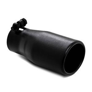 MBRP Universal 5in OD Angled Rolled End 4in Inlet 18in Length Black Finish Exhaust Tip Secondary image