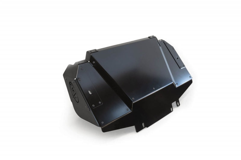 Addictive Desert Designs 21-22 Ford Bronco Bomber Skid Plate (Use w/ Bomber Front Bumper) for offroad performance upgrades.