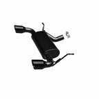 MagnaFlow 07-17 Jeep Wrangler JK 3.8/3.6L Dual Split Rear Exit Black Axle-Back Exhaust system with dual tips
