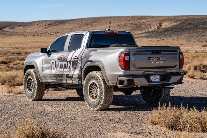 ICON 2015+ Chevrolet Colorado 0-2in Rear 2.0 Series Aluminum Shocks VS IR on an off-road truck