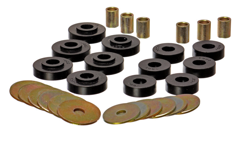 Energy Suspension GM Corvette Black Body Mount Set Secondary image
