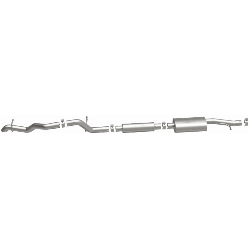 MagnaFlow 12-18 Jeep Wrangler 2.5in Overland Series Cat-Back Exhaust parts