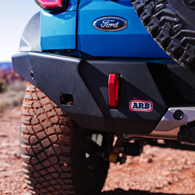 ARB 2021 Ford Bronco Rear Bumper Wide Body (Fit Kit NOT Included) on offroad truck