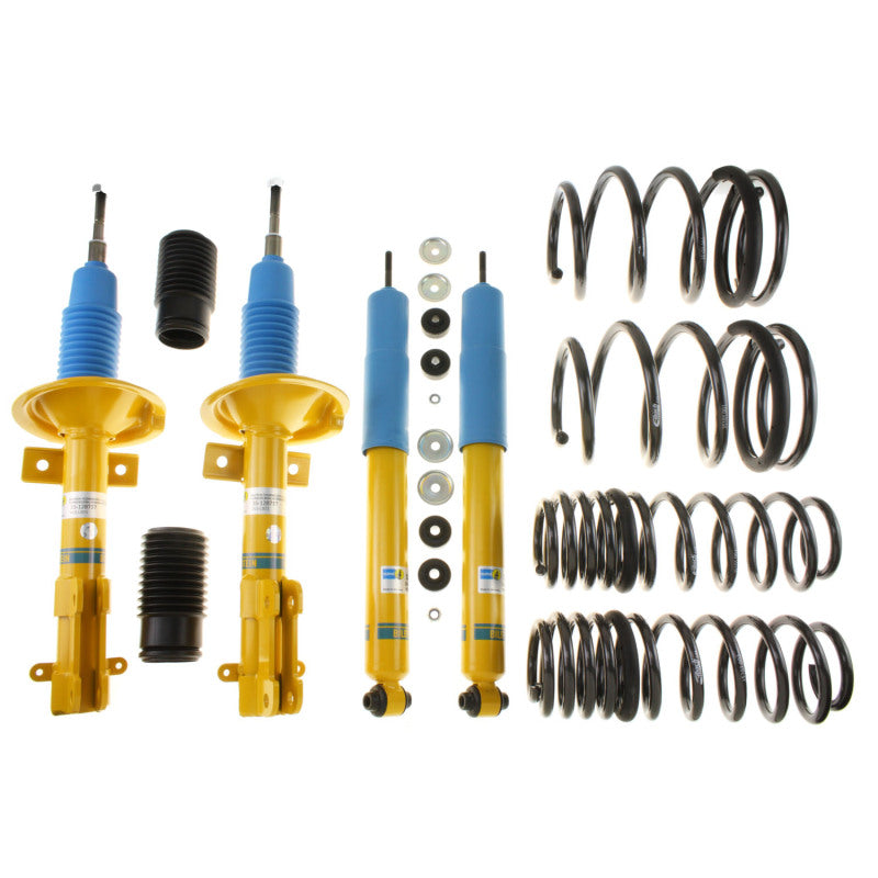 Bilstein B12 (Pro-Kit) 05-10 Ford Mustang Base/GT Front & Rear Suspension Kit components