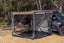 ARB Dlxe Awn Room W/Flr 2.5M98Lg 2500X2500mm 98X98In outdoor setup for off-road activities.